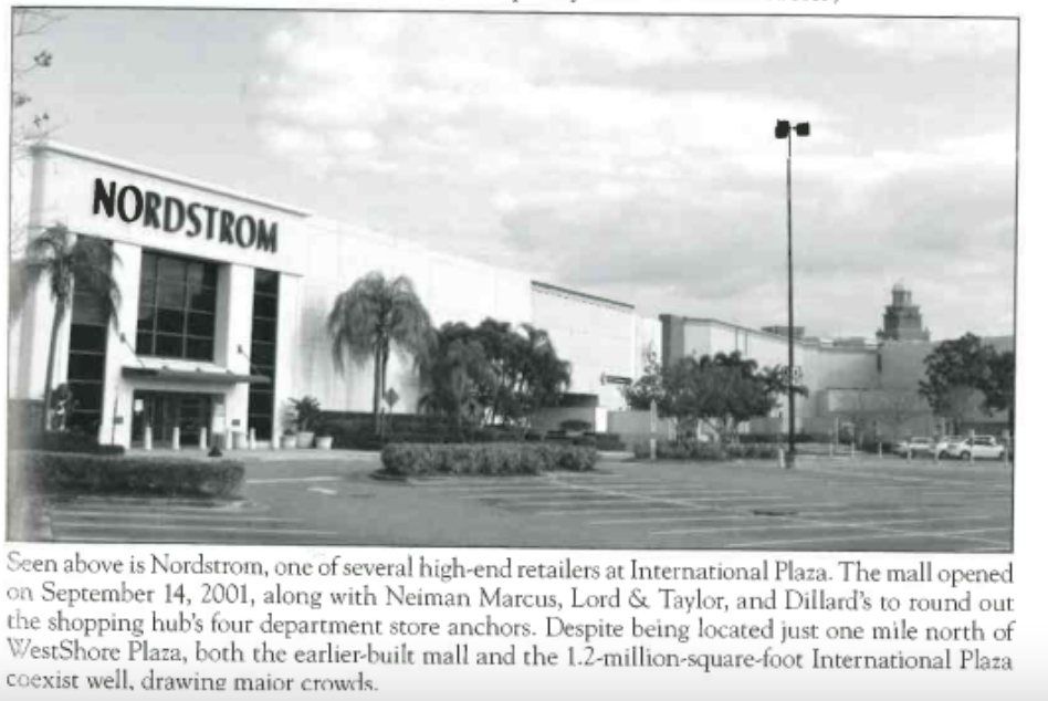 About WestShore Plaza  Features of Our Tampa, FL Mall